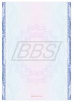 Приложение к диплому о профессиональной переподготовке А4 "Вид 3" (арт. 31034)