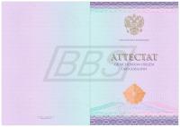 Бланк аттестата об основном общем образовании, без обложки (арт. 12001)