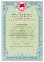 Грамота призёра школьного этапа всероссийской олимпиады школьников (арт. 51004)