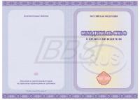 Бланк свидетельства о профессии водителя (арт. 41001)
