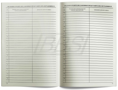 Журнал группы продленного дня, 40 стр. (арт. 15007)