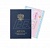 Бланк диплома о профессиональной переподготовке "С присвоением квалификации", с твёрдой тёмно-синей обложкой (арт. 31012)