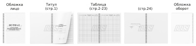 Журнал регистрации вводного инструктажа по охране труда  (24 стр., пружина) (арт. 90016)