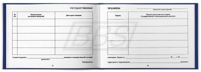 Зачетная книжка ВПО (арт. 71037)