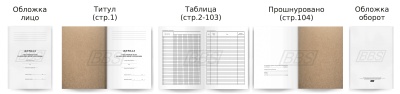 Журнал учета учебных часов для дополнительного образования, 104 стр. (арт. 22008)
